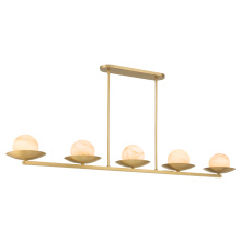 Minka-Lavery 10387-732 - Olenne 64" 5-Light Linear Chandelier