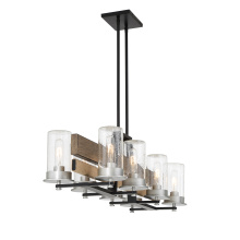 Minka-Lavery 2768-733 - Silver Creek - 8 Light Outdoor Island