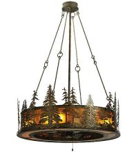 Meyda Blue 115859 - 44" Wide Tall Pines Chandel-Air
