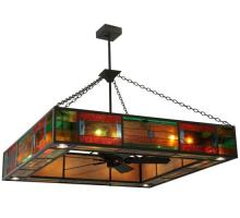 Meyda Blue 121249 - 60" Square Hausman Mission Chandel-Air