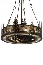 Meyda Blue 180491 - 45" Wide Tall Pines Chandel-Air
