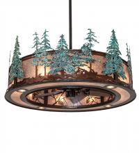 Meyda Blue 230672 - 45" Wide Tall Pines Chandel-Air