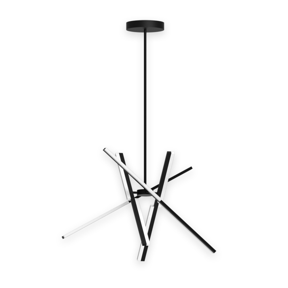 Stix - LED Pendant - Black