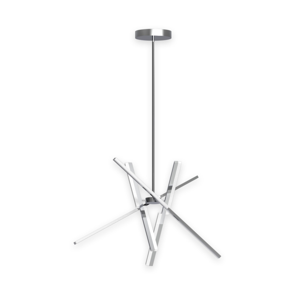 Stix - LED Pendant - Chrome