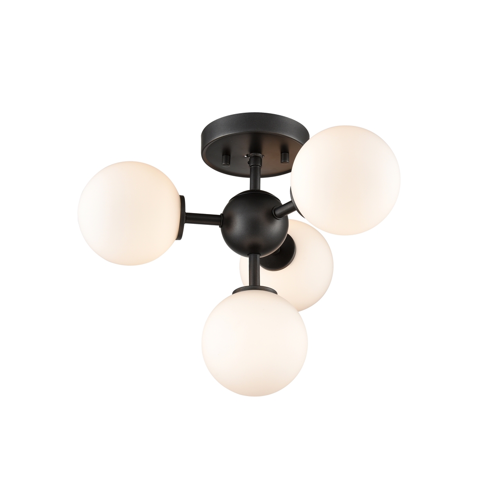 ALOUETTE 4 LT SEMI FLUSH MOUNT