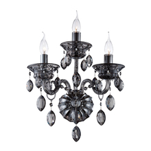 Eurofase 25673-029 - Venetian, 3Lt Wall Sconce, Smoke