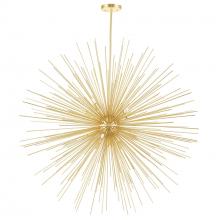 CWI Lighting 1034P40-14-620 - Savannah 14 Light 40in Gold Leaf Chandelier