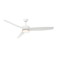 Minka-Aire F851L-ALW - Bistleton 60" 5CCT LED Smart Ceiling Fan