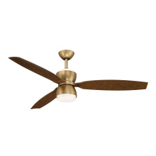 Minka-Aire F841L-HBR/WKA - Sandfell 56" 5CCT LED Smart Ceiling Fan
