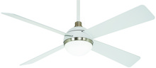 Minka-Aire F623L-WHF/BN - Orb - LED 54" Ceiling Fan