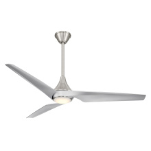 Minka-Aire F636L-BN/SL - Switch 60" LED Smart Dual Mount Hugger Ceiling Fan