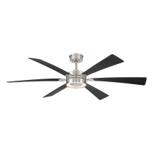 Minka-Aire F773L-BN/CL - Brenix 60" 5CCT LED Smart Ceiling Fan