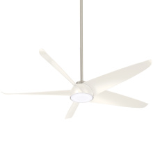 Minka-Aire F771L-BN/WH - Ellipse - LED 60" Ceiling Fan