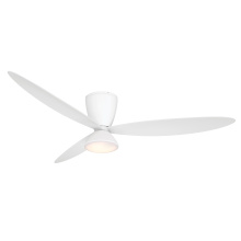 Minka-Aire F468L-WHF - Hourglass 58" Hugger LED Smart Ceiling Fan