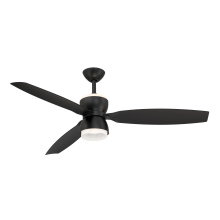 Minka-Aire F841L-CL - Sandfell 56" 5CCT LED Smart Ceiling Fan