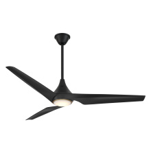 Minka-Aire F636L-CL - Switch 60" LED Smart Dual Mount Hugger Ceiling Fan