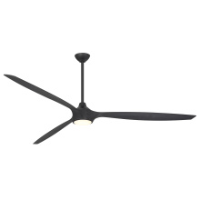 Minka-Aire F763L-CL/SSB - Pierce 84" LED Smart Ceiling Fan