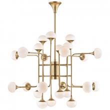 Hudson Valley 4724-AGB - Fleming Chandelier