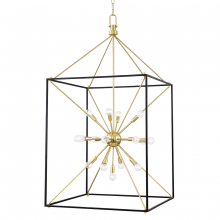 Hudson Valley 8927-AGB/BK - Glendale Lantern