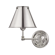 Hudson Valley MDS101-PN - Classic No.1 Wall Sconce